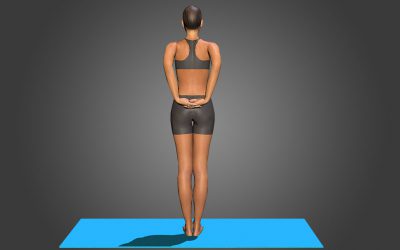 Baddhangulyasana (variation 2)