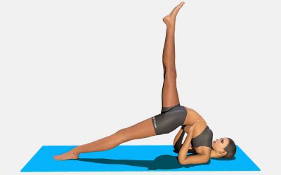Eka Pada Setu Bandha Sarvangasana