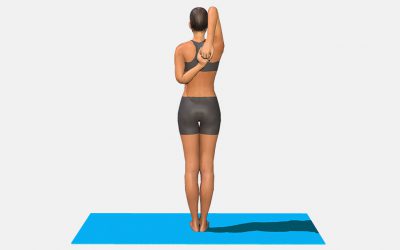Gomukhasana (variation 1)