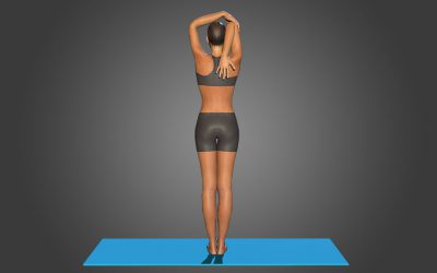 Gomukhasana (variation 3)