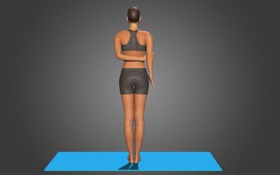 Gomukhasana (variation 4)