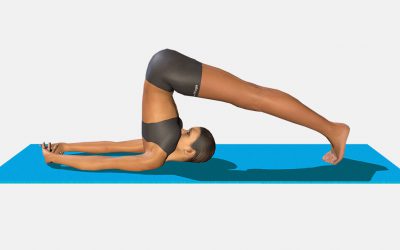 Halasana (variation 2)