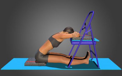 Paschimottanasana (variation 4)