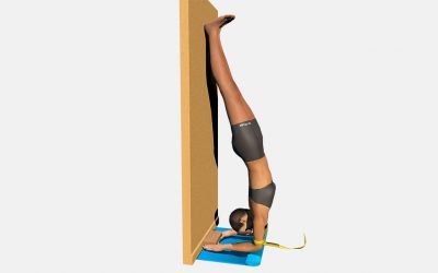 Pincha Mayurasana (variation 2)
