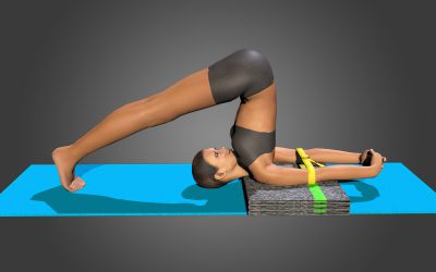 Halasana (variation 4)