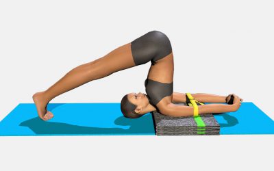 Halasana (variation 4)
