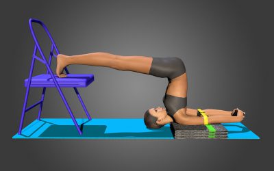 Halasana (variation 5)