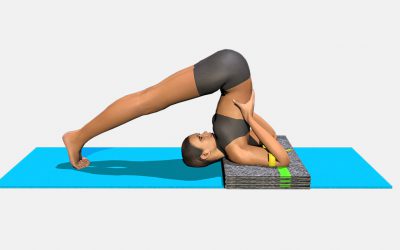 Halasana (variation 6)