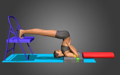Halasana (variation 7)