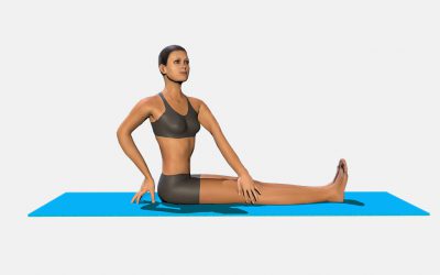 Parsva Dandasana (variation 1)