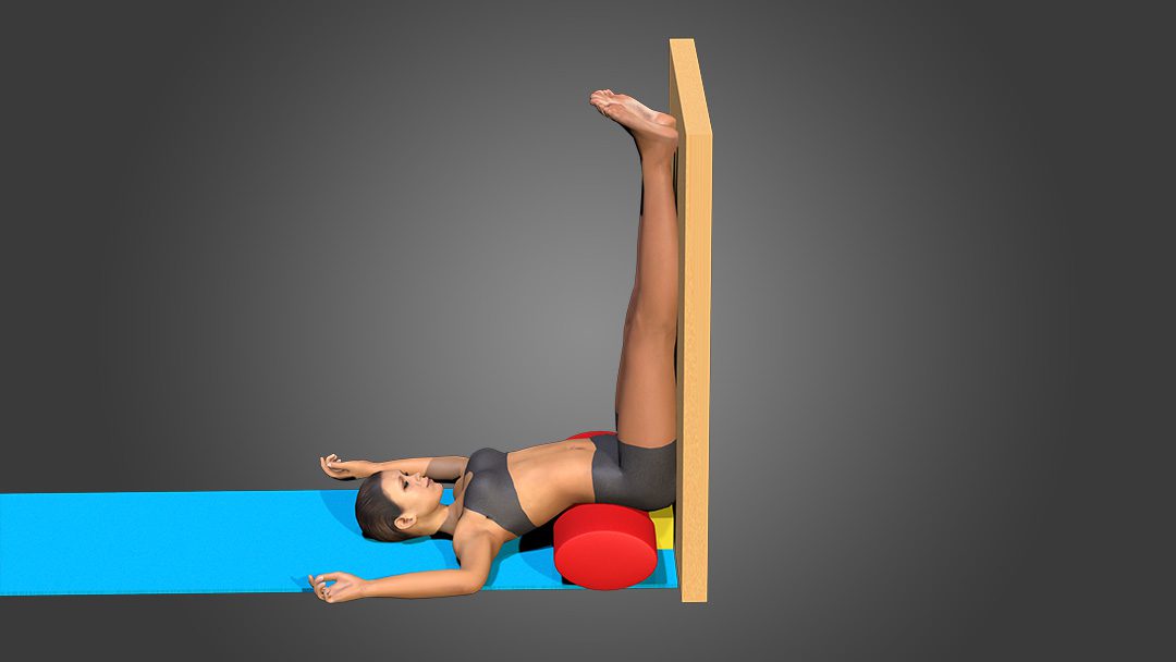 Viparita Karani (variation 1)