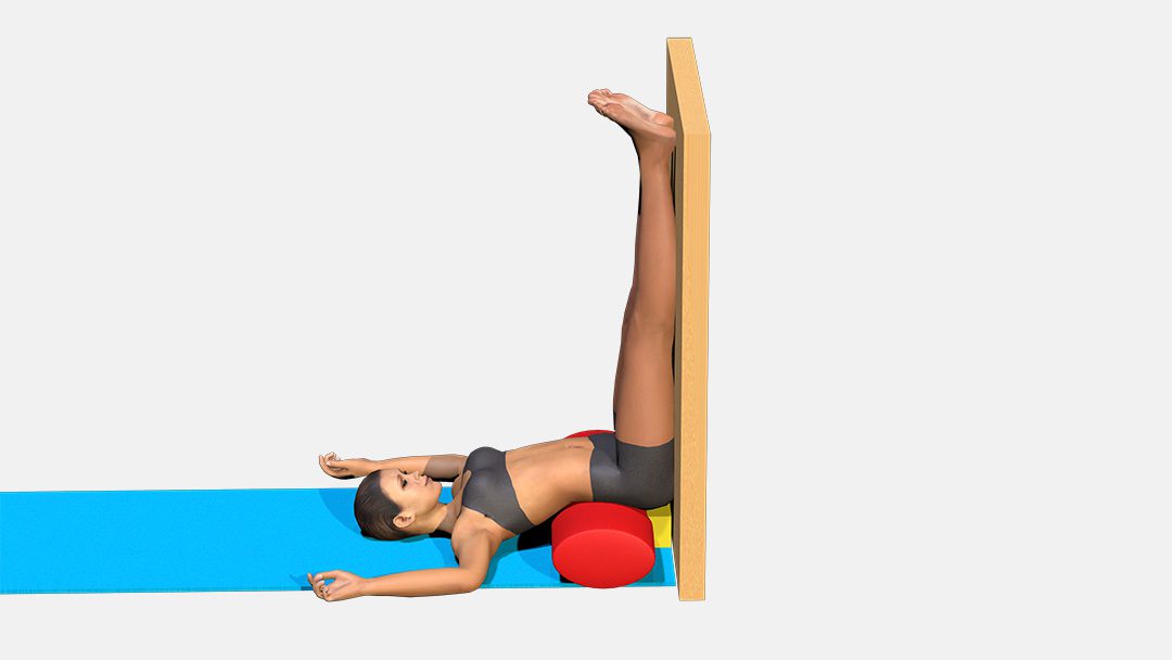 Viparita Karani (variation 1)