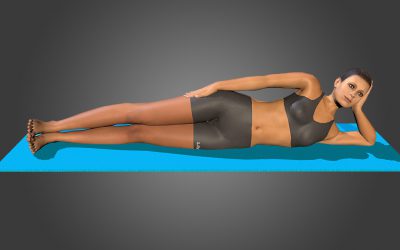 Anantasana (variation 1)