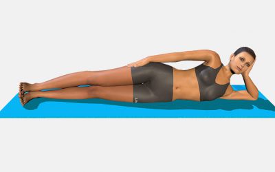 Anantasana (variation 1)