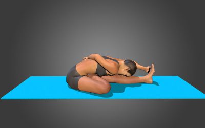 Ardha Baddha Padma Paschimottanasana