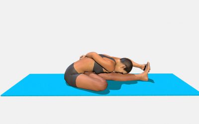 Ardha Baddha Padma Paschimottanasana
