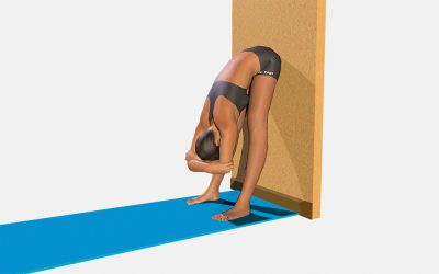 Baddha Hasta Uttanasana (variation 9)