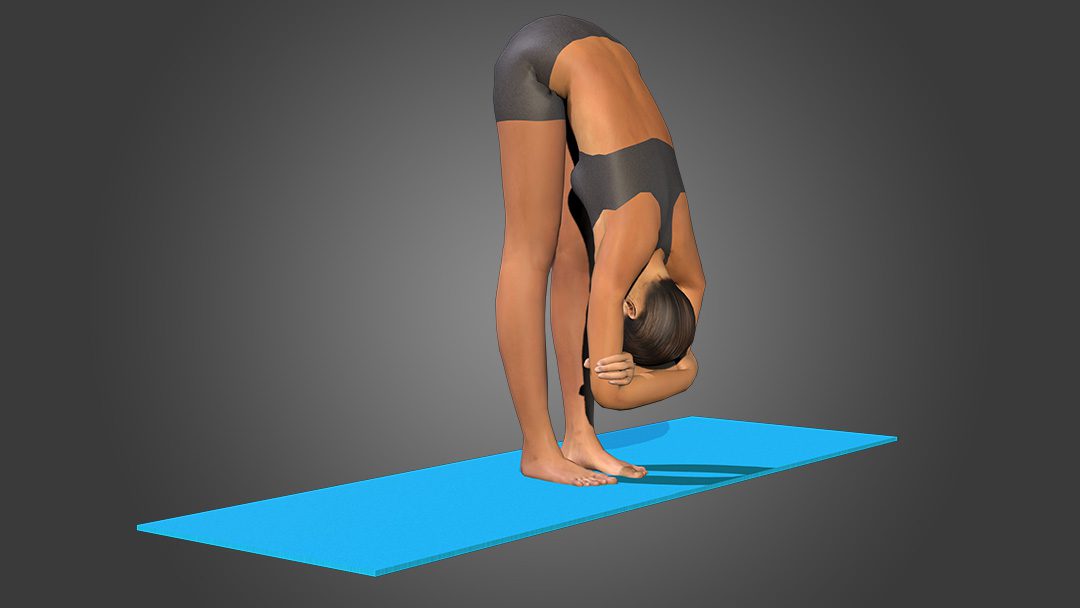 Baddha Hasta Uttanasana