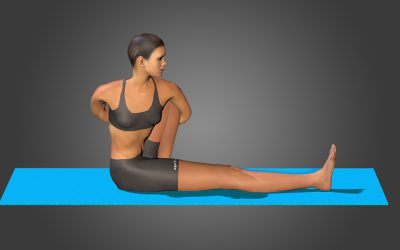 Marichyasana I (variation 1)