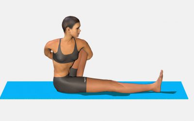 Marichyasana I (variation 1)