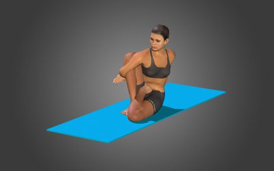 Marichyasana II (variation 1)