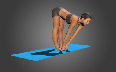 Padangusthasana (variation 1)