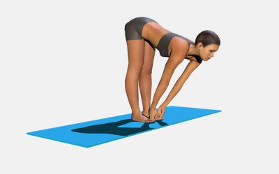 Padangusthasana (variation 1)