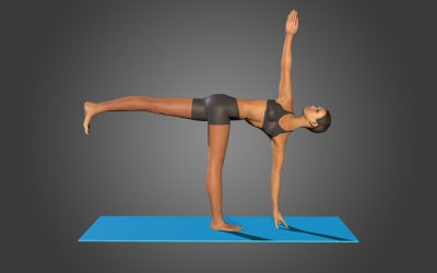 Parivritta Ardha Chandrasana
