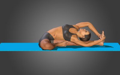 Parivritta Janu Sirsasana (variation 1) strong twist
