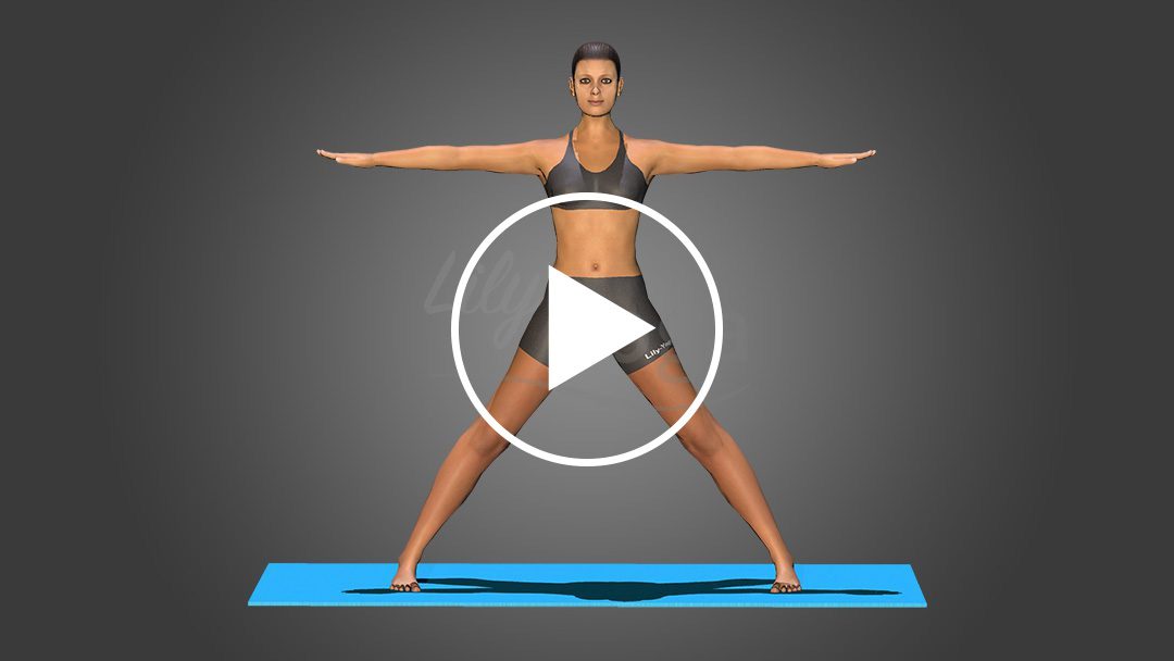 Utthita Hasta Padasana (animation)